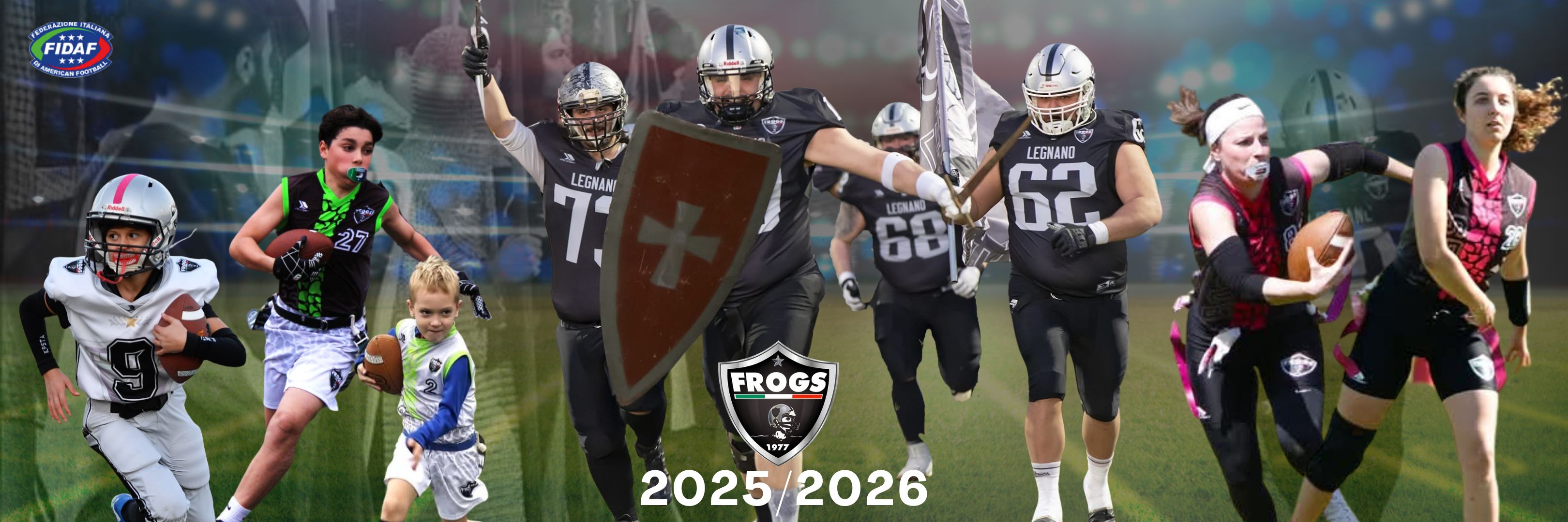 Frogs Legnano in campo